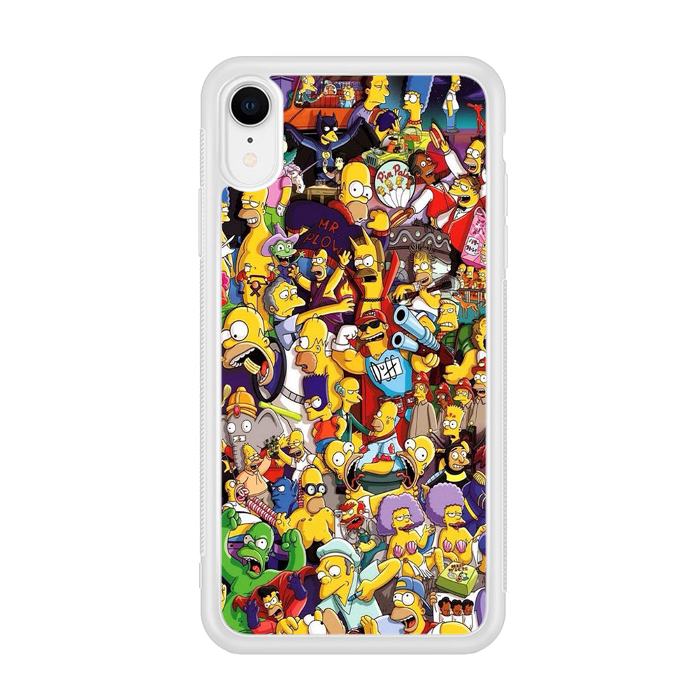 Simpson All Character iPhone XR Case