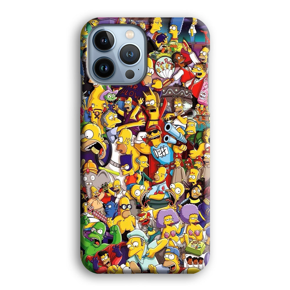 Simpson All Character iPhone 13 Pro Case