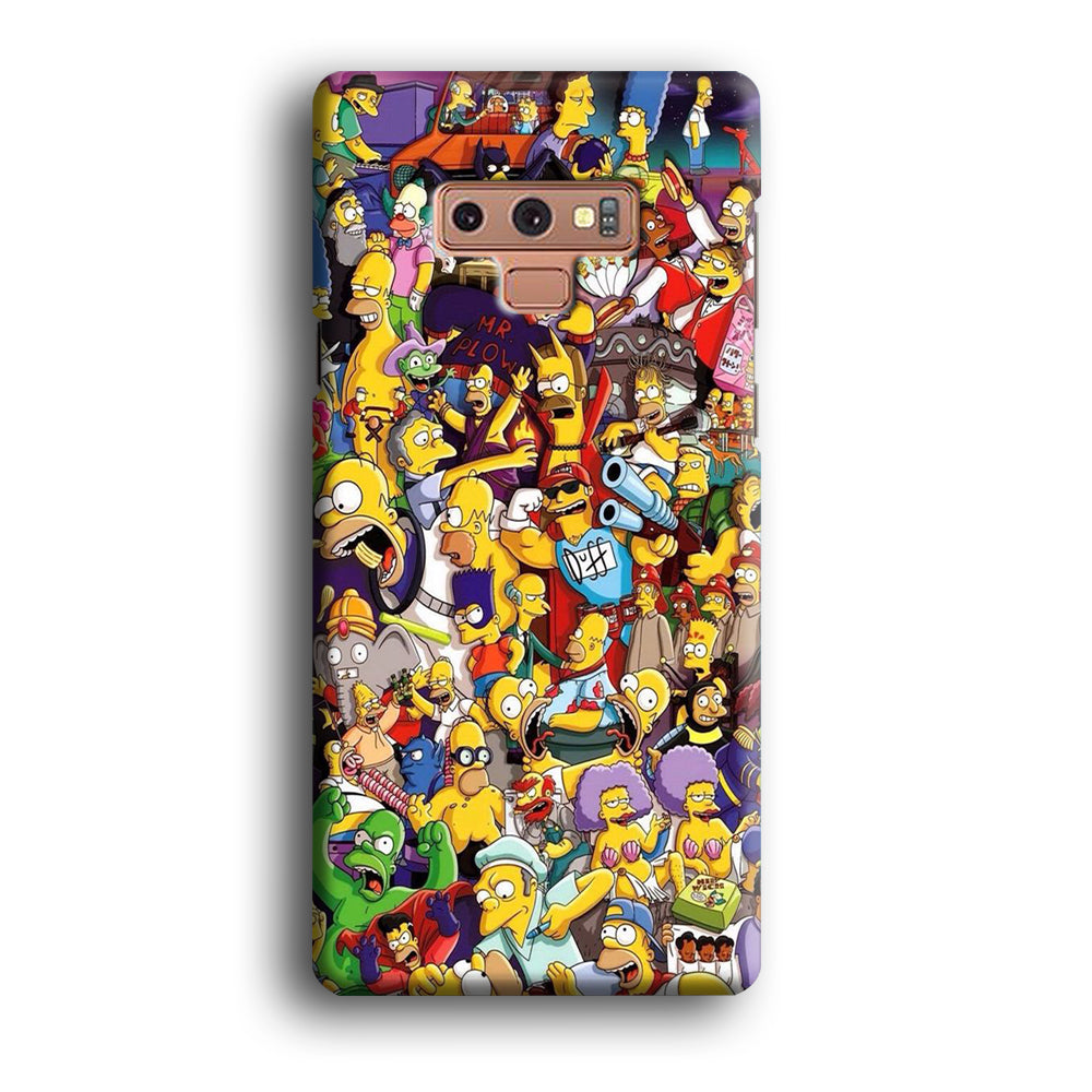 Simpson All Character Samsung Galaxy Note 9 Case