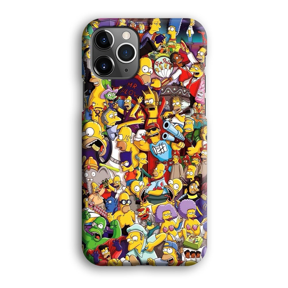 Simpson All Character iPhone 12 Pro Max Case