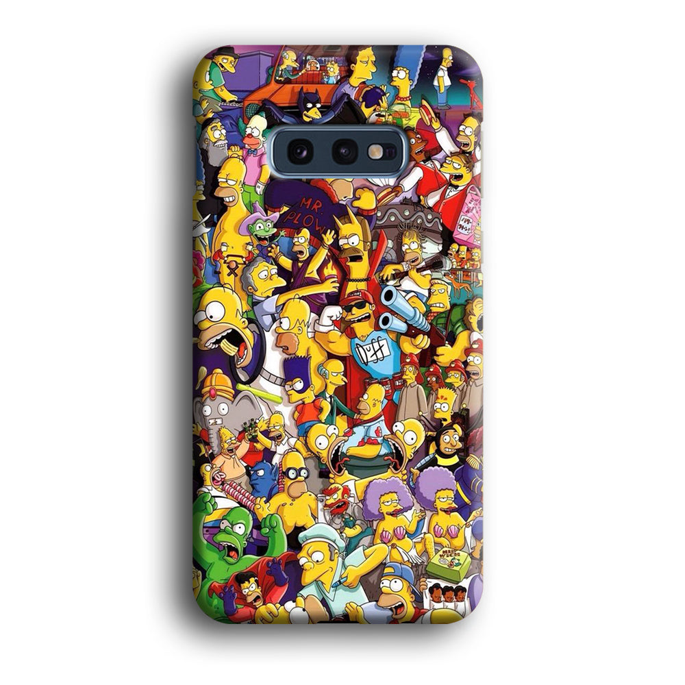 Simpson All Character Samsung Galaxy S10E Case