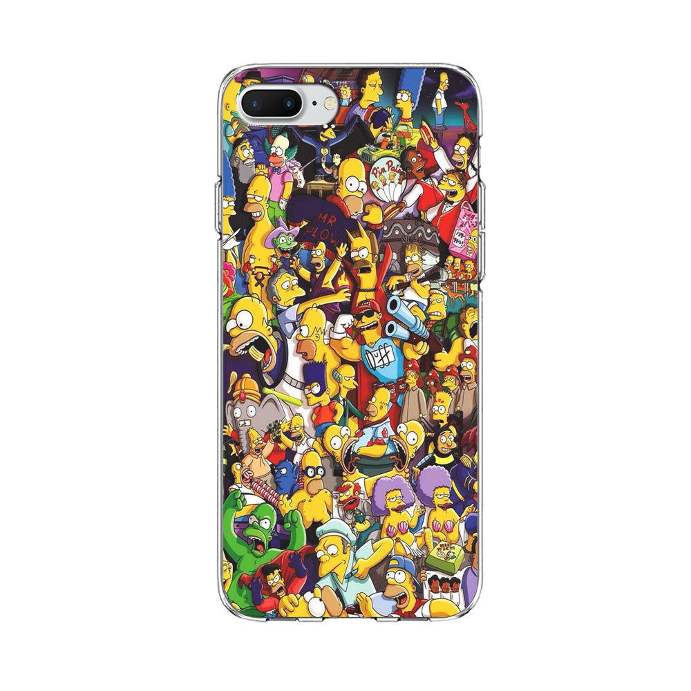 Simpson All Character iPhone 8 Plus Case