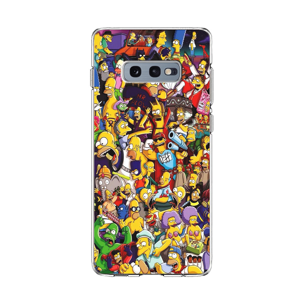 Simpson All Character Samsung Galaxy S10E Case