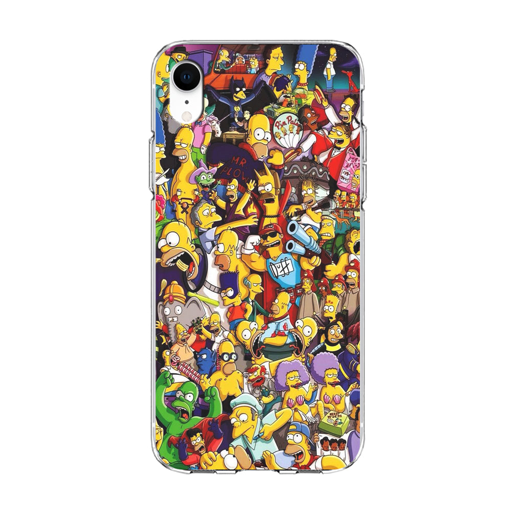 Simpson All Character iPhone XR Case