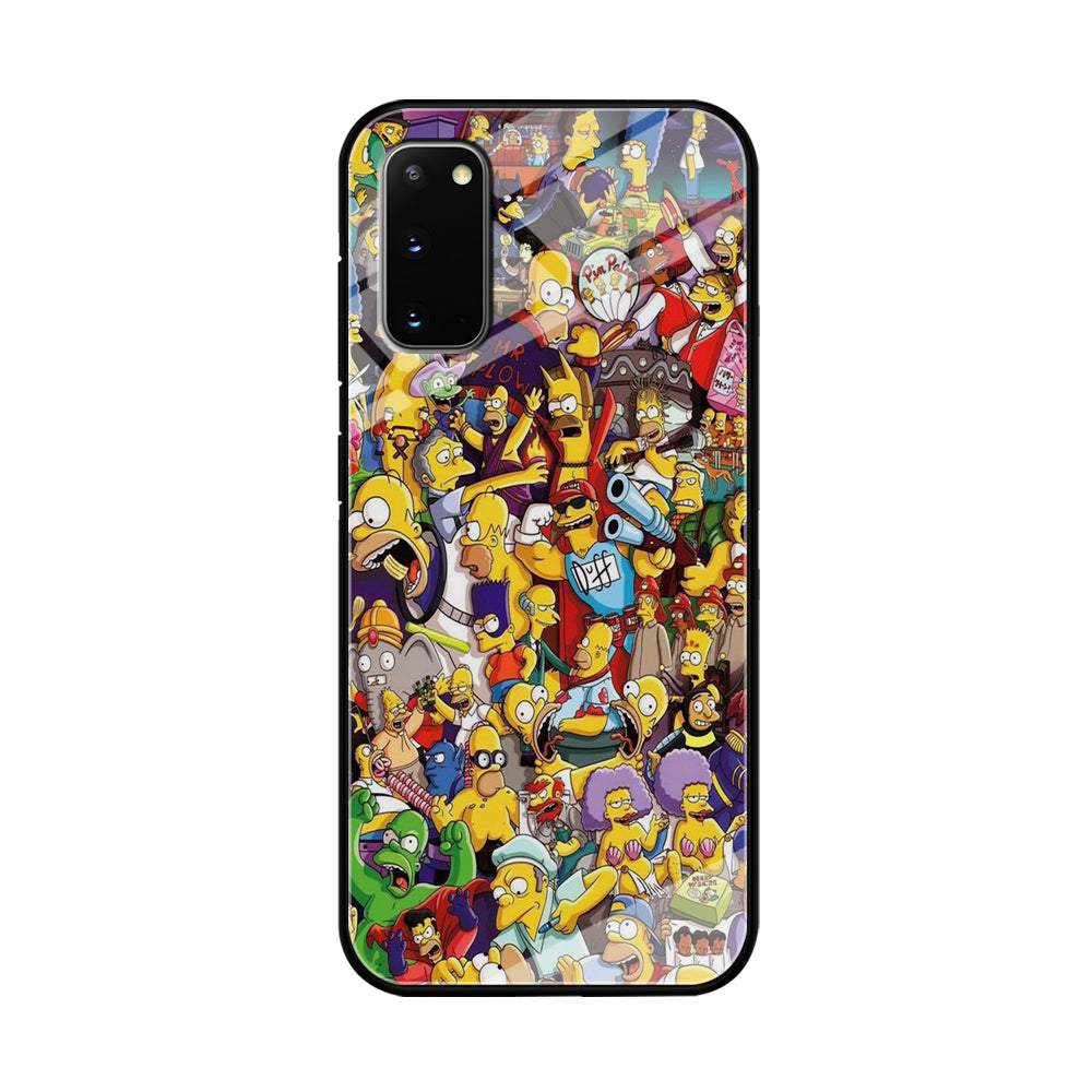 Simpson All Character Samsung Galaxy S20 Case