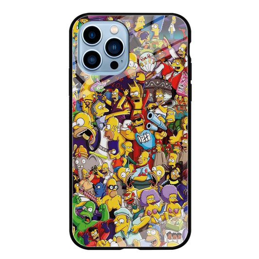 Simpson All Character iPhone 13 Pro Max Case