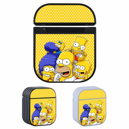 Simpson Family Selfie Photo Apple AirPods Case-AirPod Case-Altracase