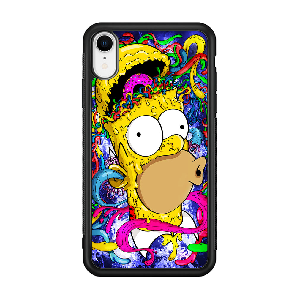 Simpson Homer Abstract iPhone XR Case