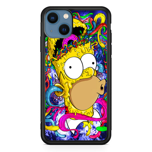 Simpson Homer Abstract iPhone 14 Case