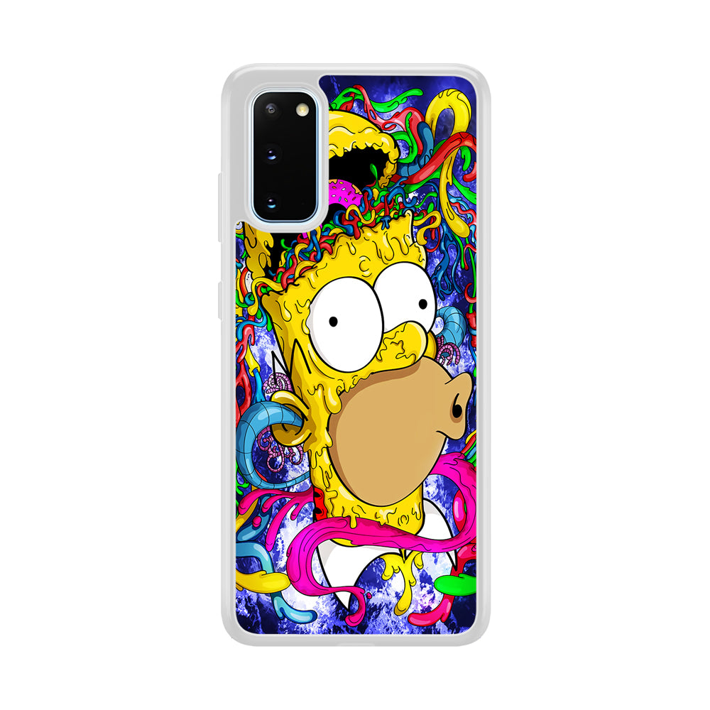 Simpson Homer Abstract Samsung Galaxy S20 Case