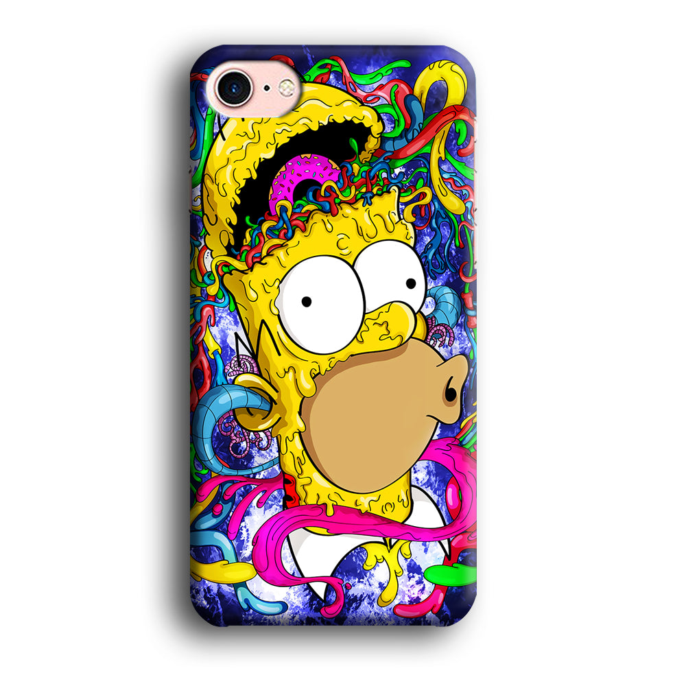 Simpson Homer Abstract iPhone SE 2020 Case