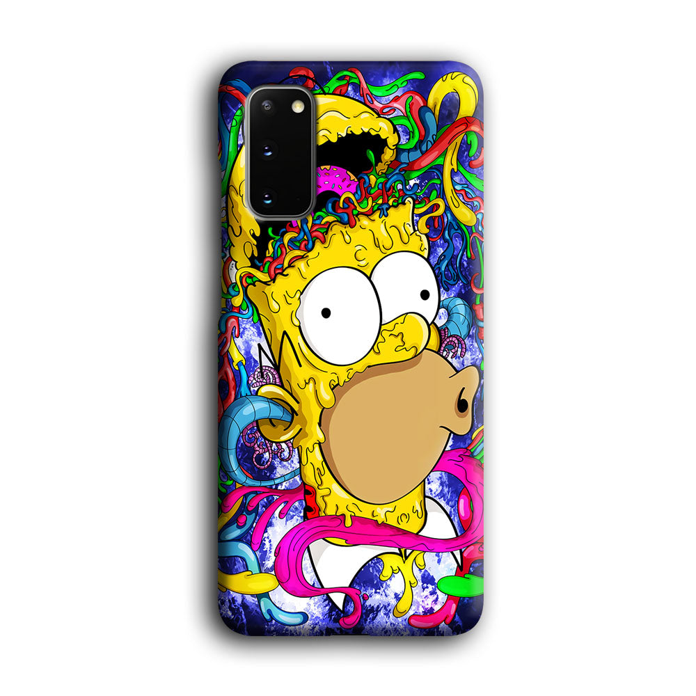 Simpson Homer Abstract Samsung Galaxy S20 Case