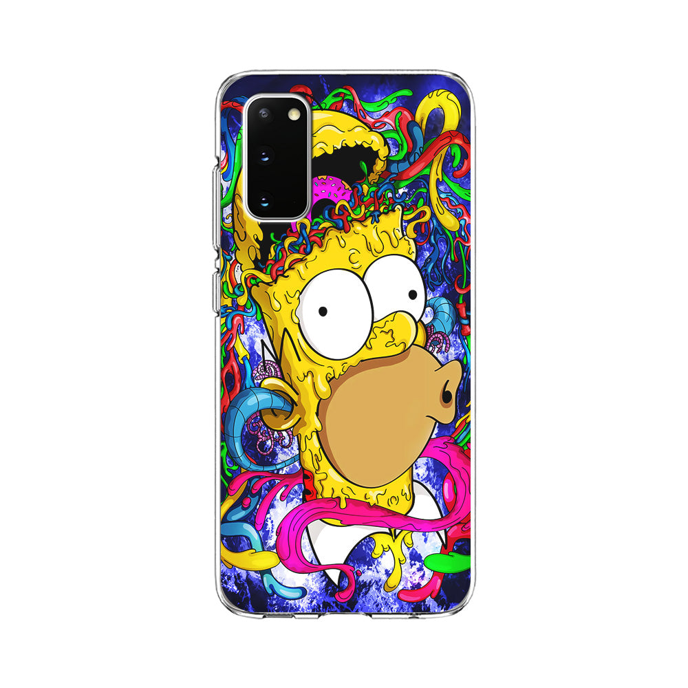 Simpson Homer Abstract Samsung Galaxy S20 Case