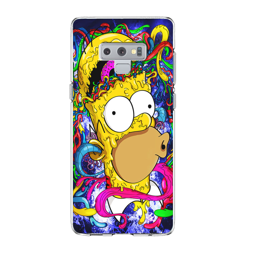 Simpson Homer Abstract  Samsung Galaxy Note 9 Case