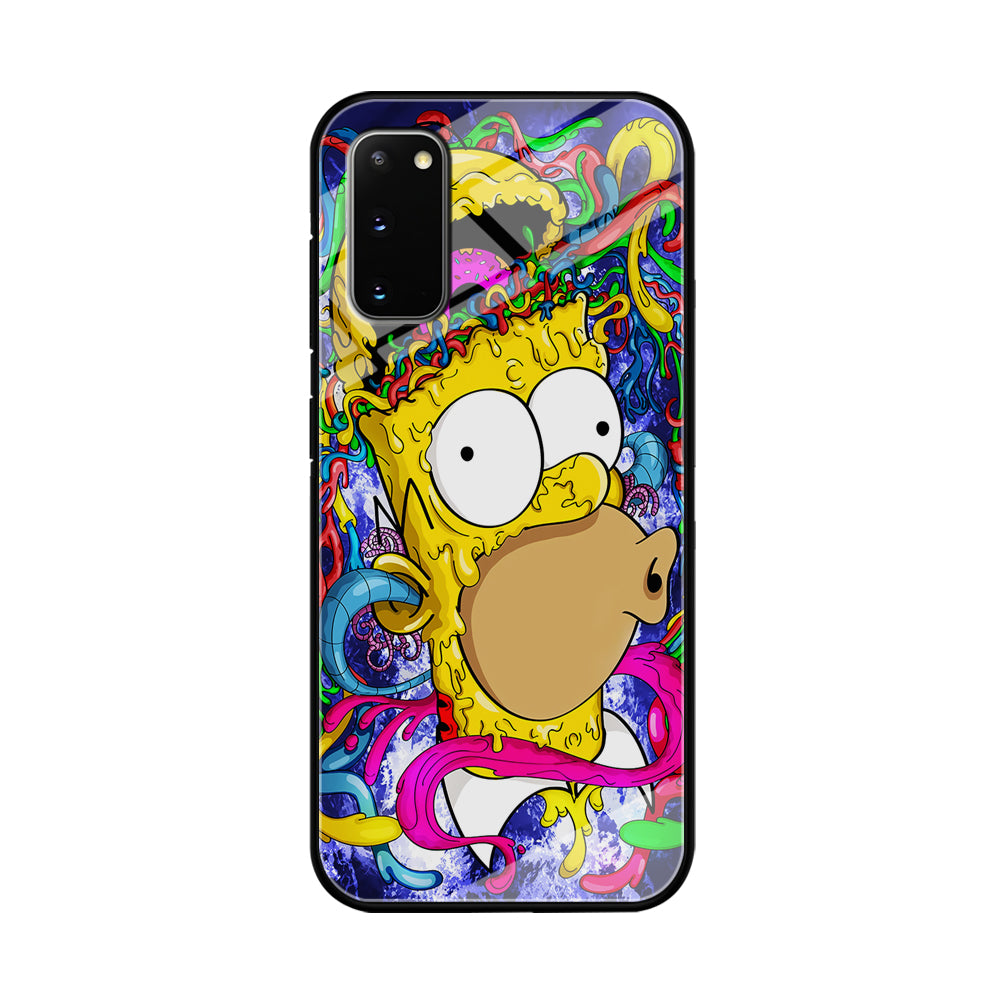 Simpson Homer Abstract Samsung Galaxy S20 Case