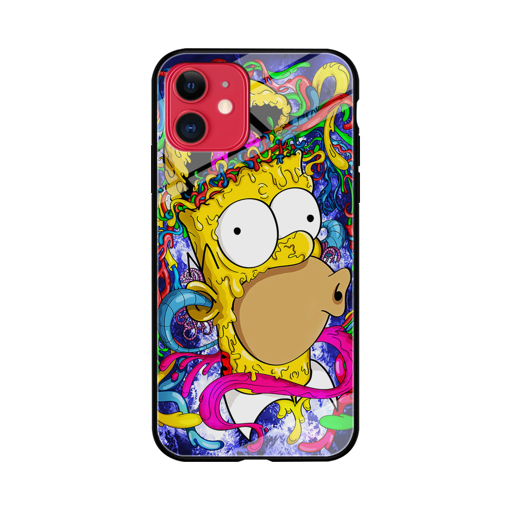 Simpson Homer Abstract iPhone 11 Case