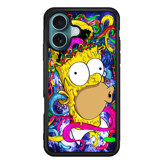 Simpson Homer Abstract iPhone 16 Plus Case - Altracase