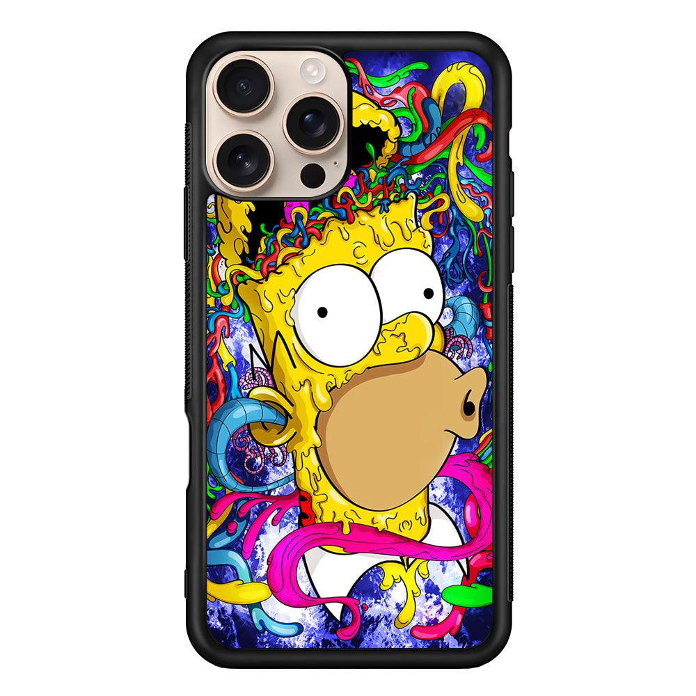 Simpson Homer Abstract iPhone 16 Pro Case - Altracase