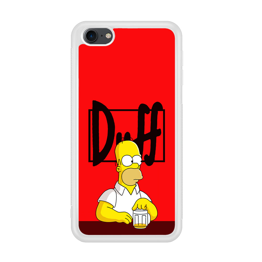 Simpson Homer Duff Red iPod Touch 6 Case