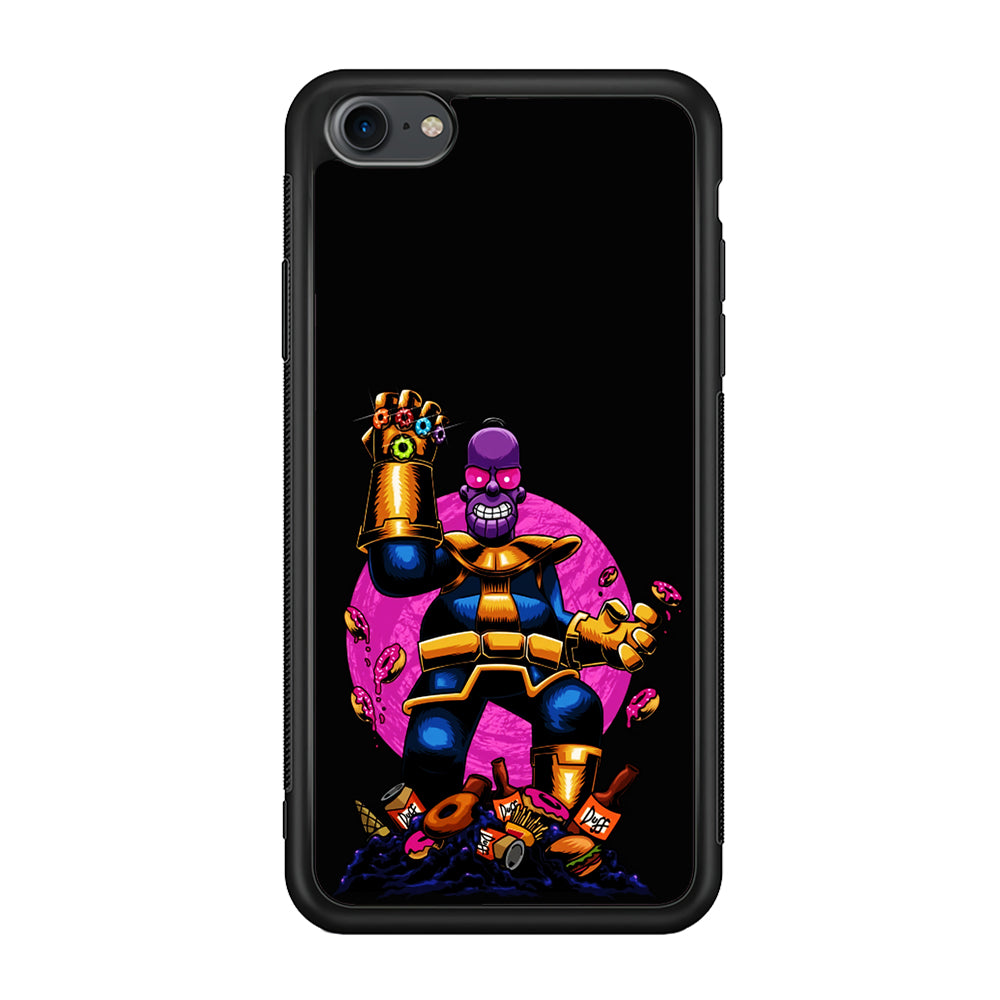 Simpson Homer Thanos iPhone SE 3 2022 Case