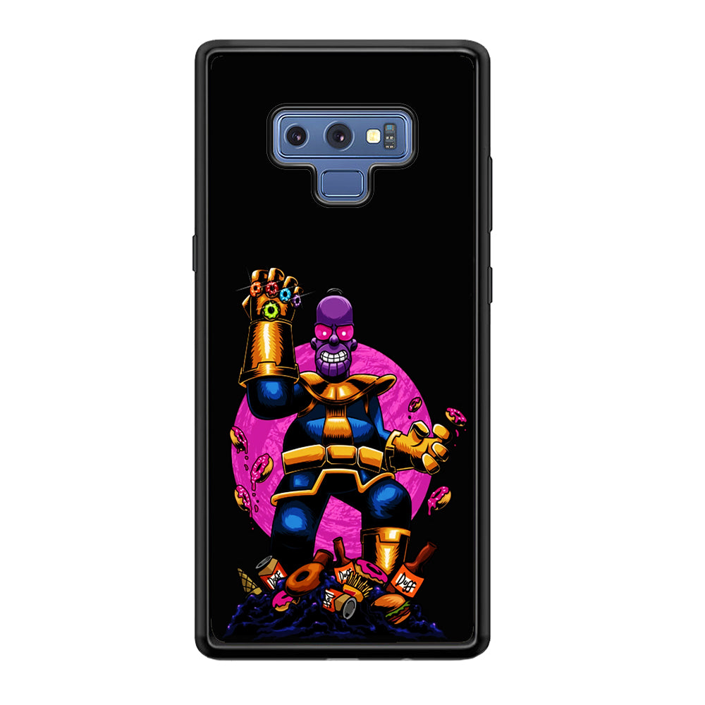 Simpson Homer Thanos Samsung Galaxy Note 9 Case