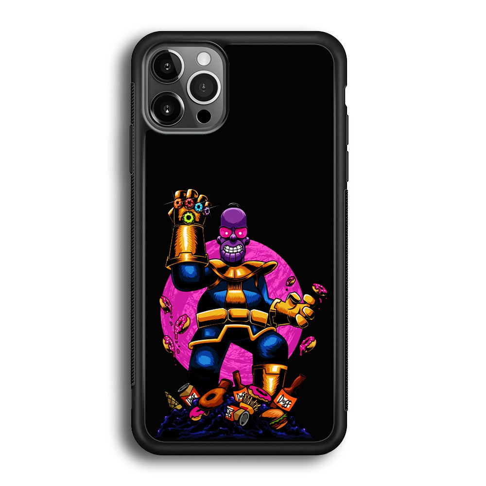 Simpson Homer Thanos iPhone 12 Pro Max Case