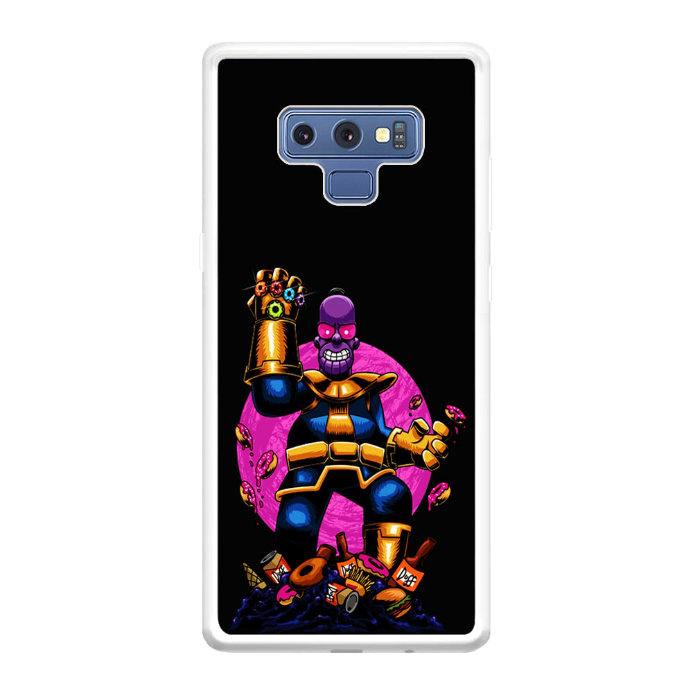 Simpson Homer Thanos Samsung Galaxy Note 9 Case