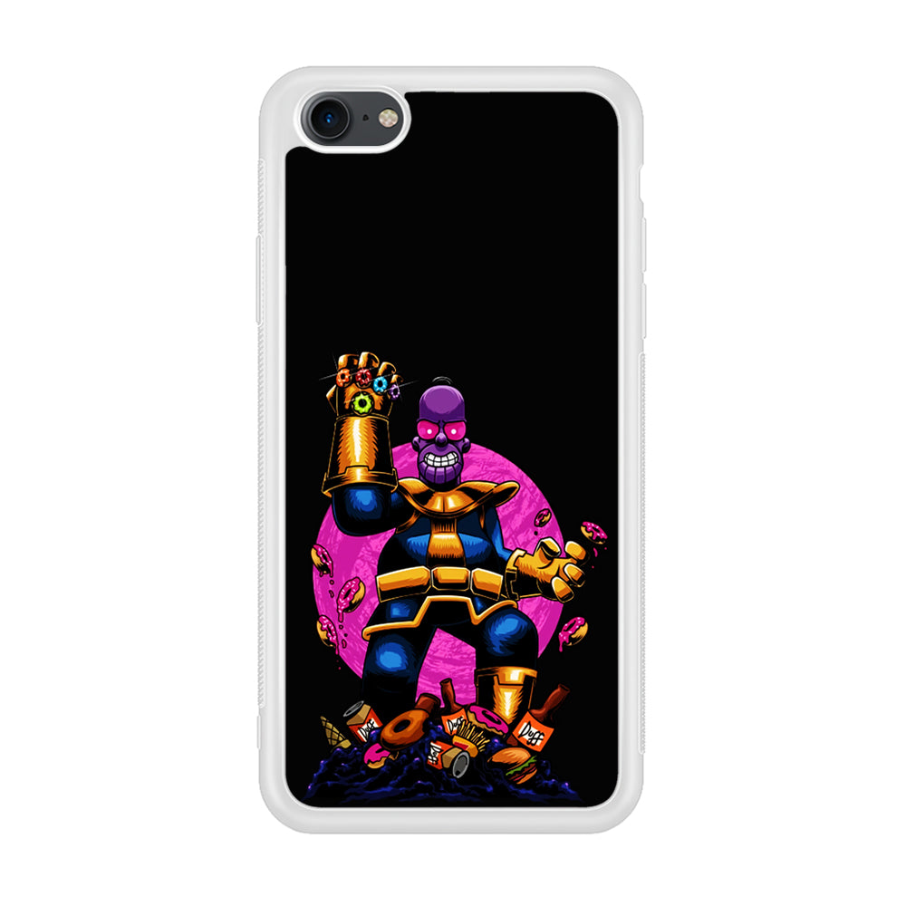 Simpson Homer Thanos iPhone SE 2020 Case