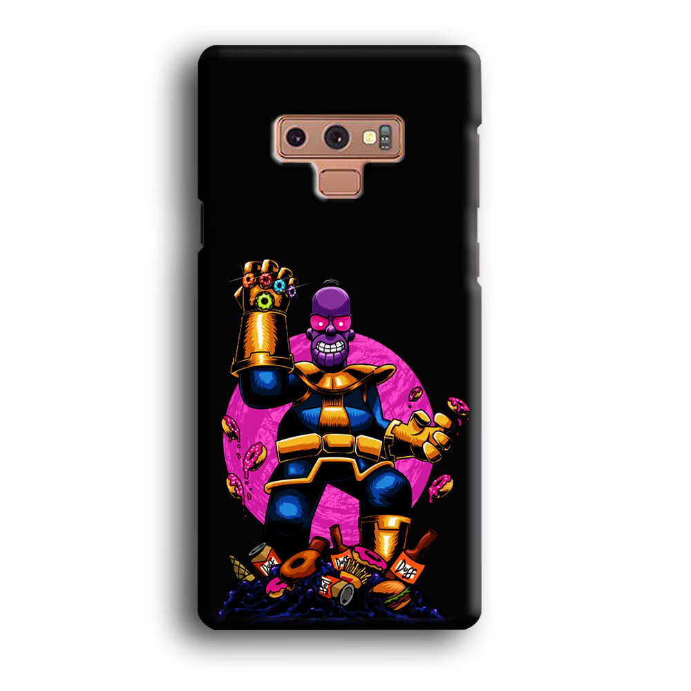 Simpson Homer Thanos Samsung Galaxy Note 9 Case