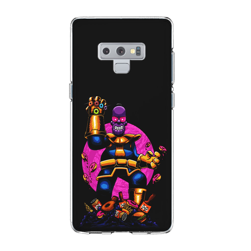 Simpson Homer Thanos Samsung Galaxy Note 9 Case