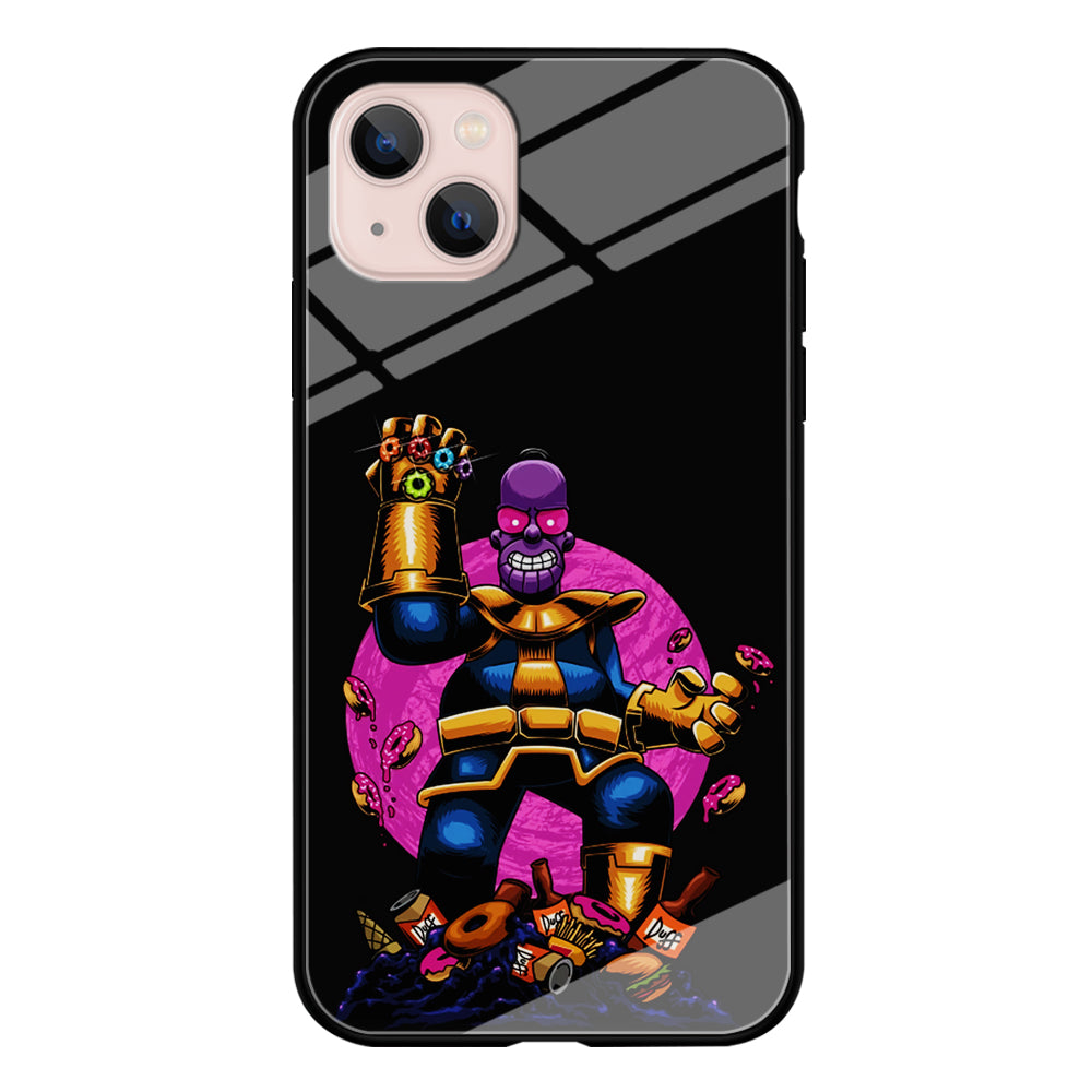 Simpson Homer Thanos iPhone 14 Case