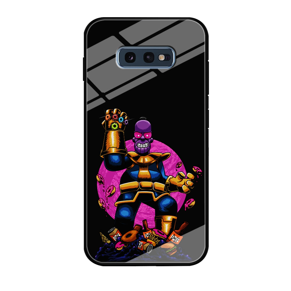 Simpson Homer Thanos Samsung Galaxy S10E Case