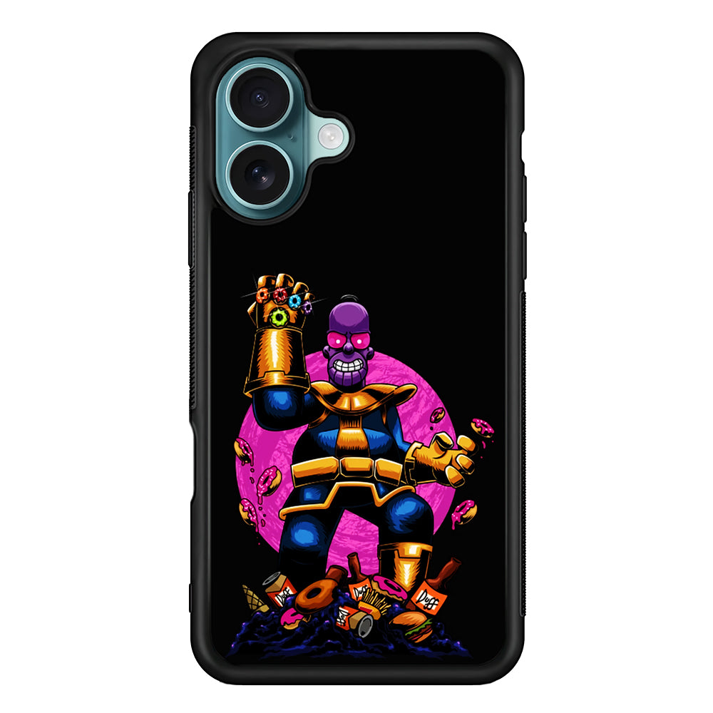 Simpson Homer Thanos iPhone 16 Case - Altracase
