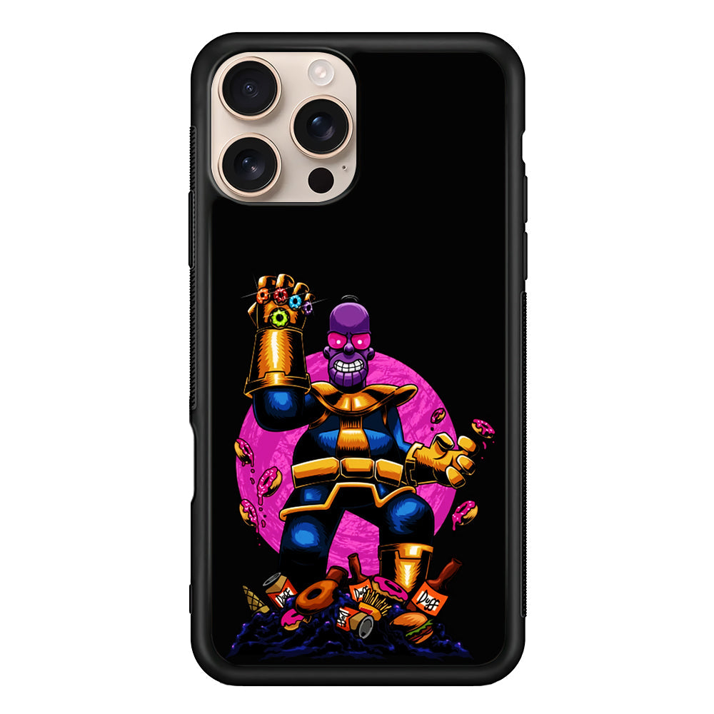 Simpson Homer Thanos iPhone 16 Pro Max Case - Altracase