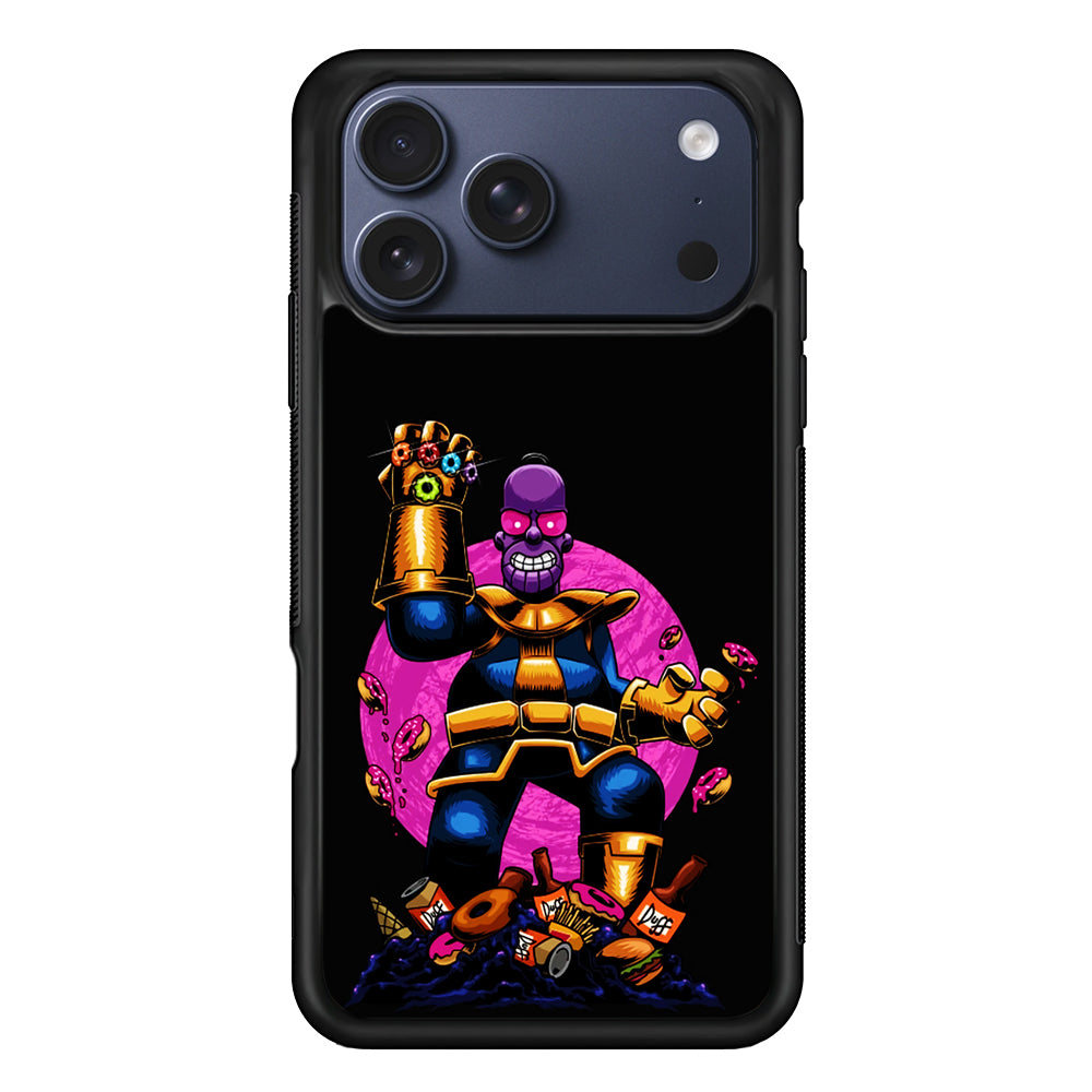 Simpson Homer Thanos iPhone 17 Pro Case - Altracase