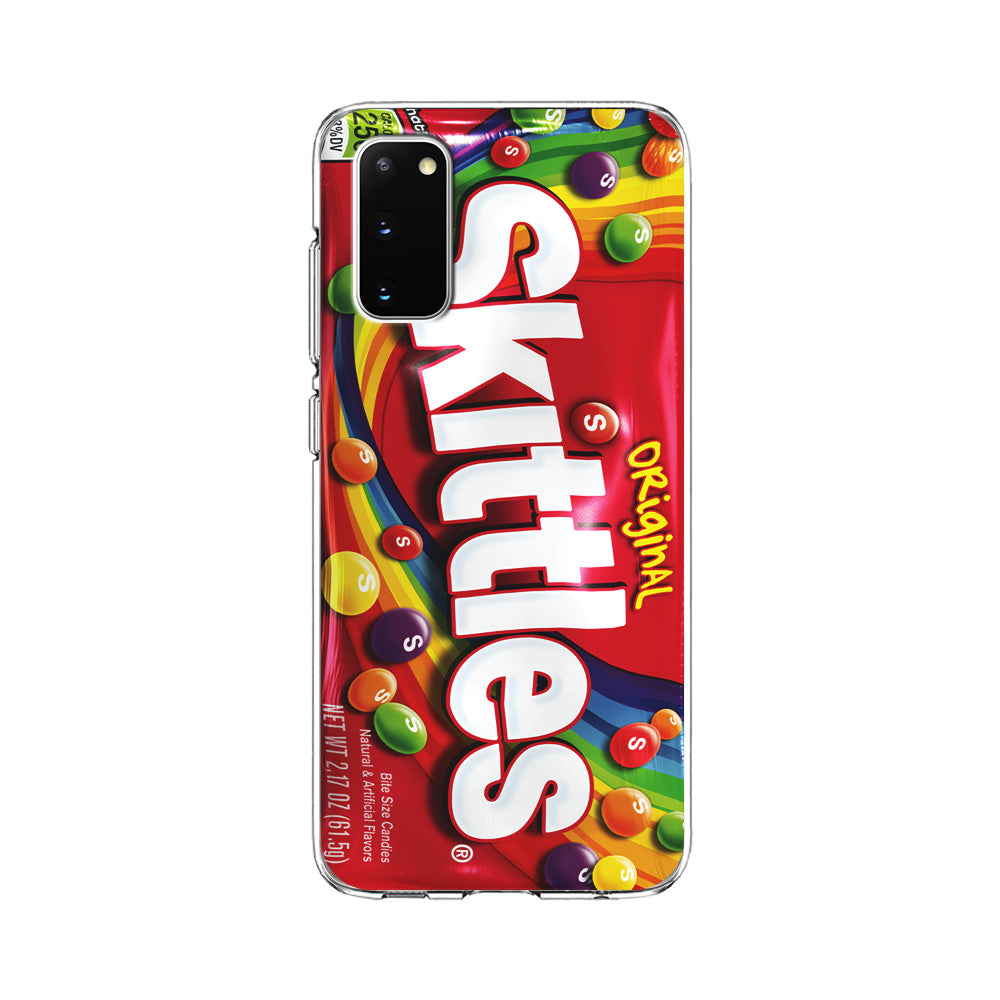 Skittles Candy Pink Samsung Galaxy S20 Case