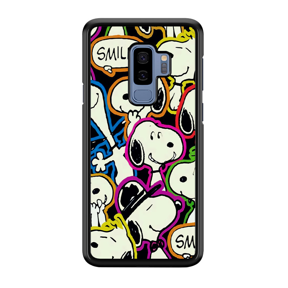 Snoopy Doodle Samsung Galaxy S9 Plus Case