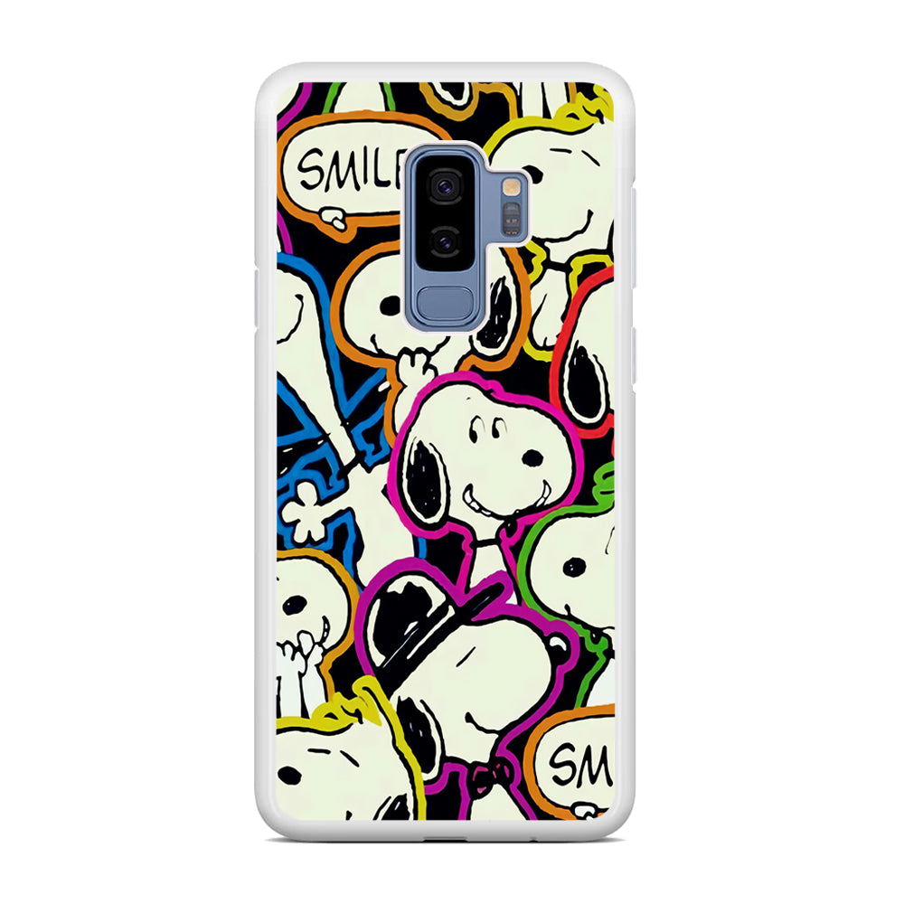Snoopy Doodle Samsung Galaxy S9 Plus Case