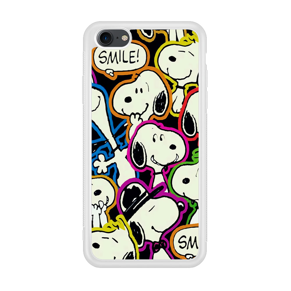 Snoopy Doodle iPhone SE 2020 Case
