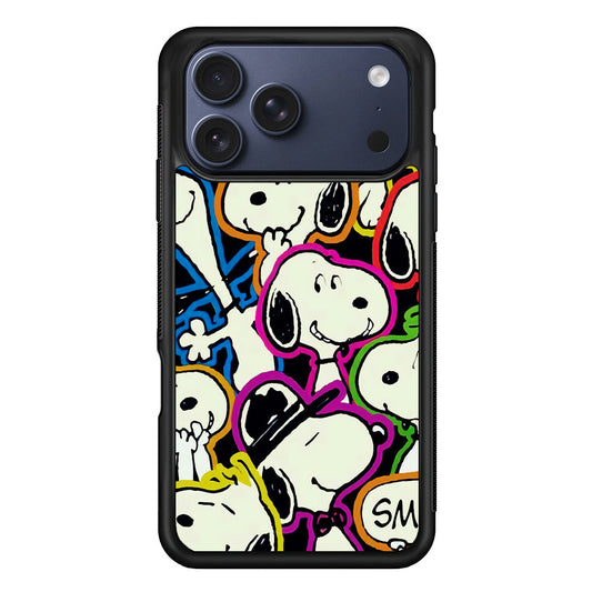 Snoopy Doodle iPhone 17 Pro Max Case - Altracase