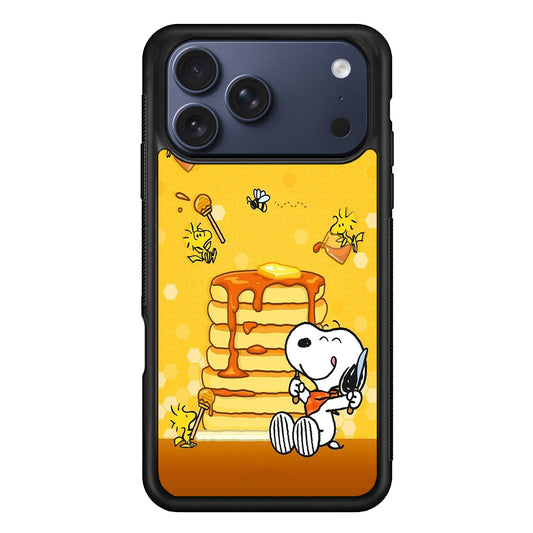 Snoopy Eats Honey iPhone 17 Pro Case - Altracase