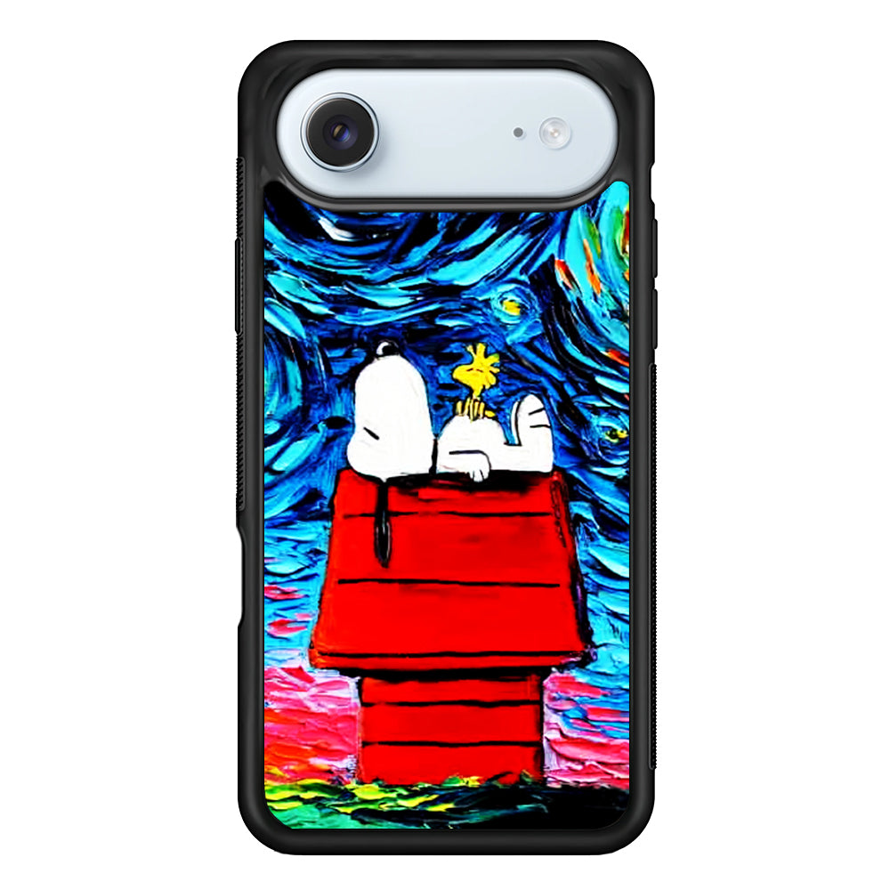 Snoopy Under Starry Night iPhone 17 Air Case - Altracase