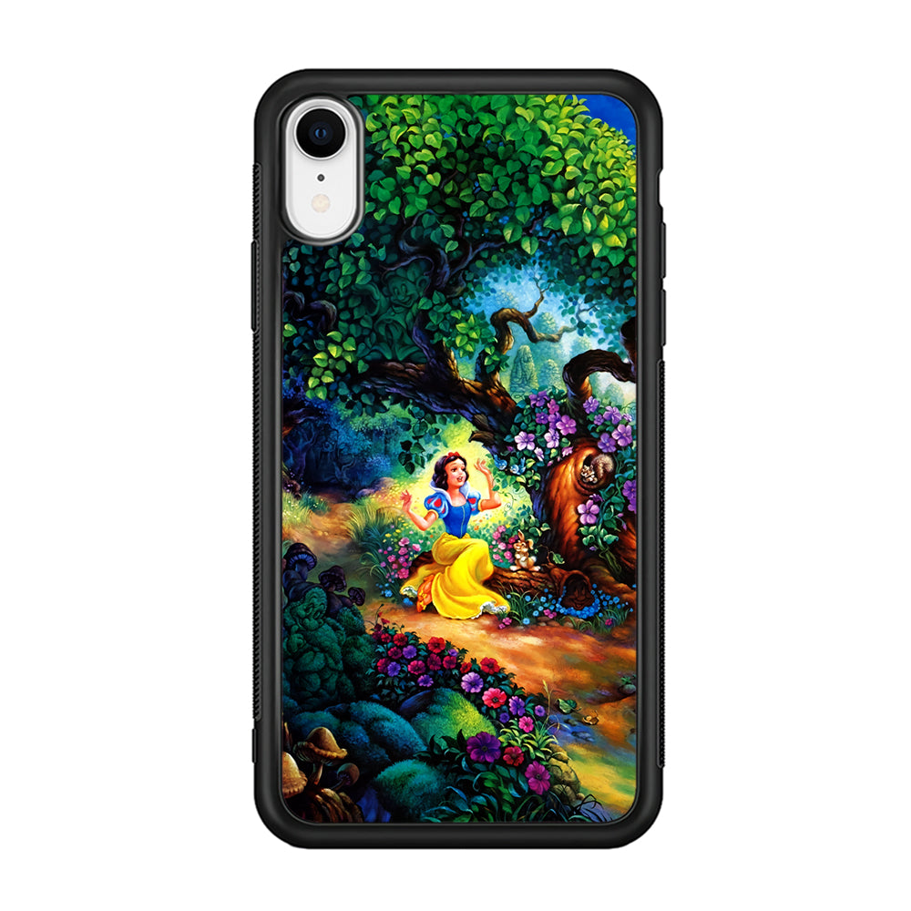 Snow White Painting iPhone XR Case