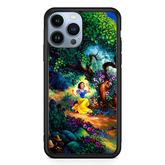 Snow White Painting iPhone 14 Pro Max Case