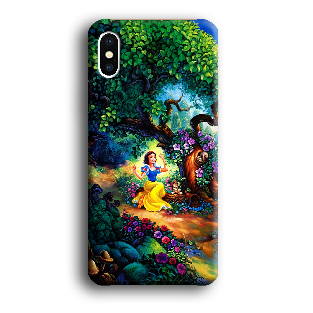 Snow White Painting iPhone Xs Max Case