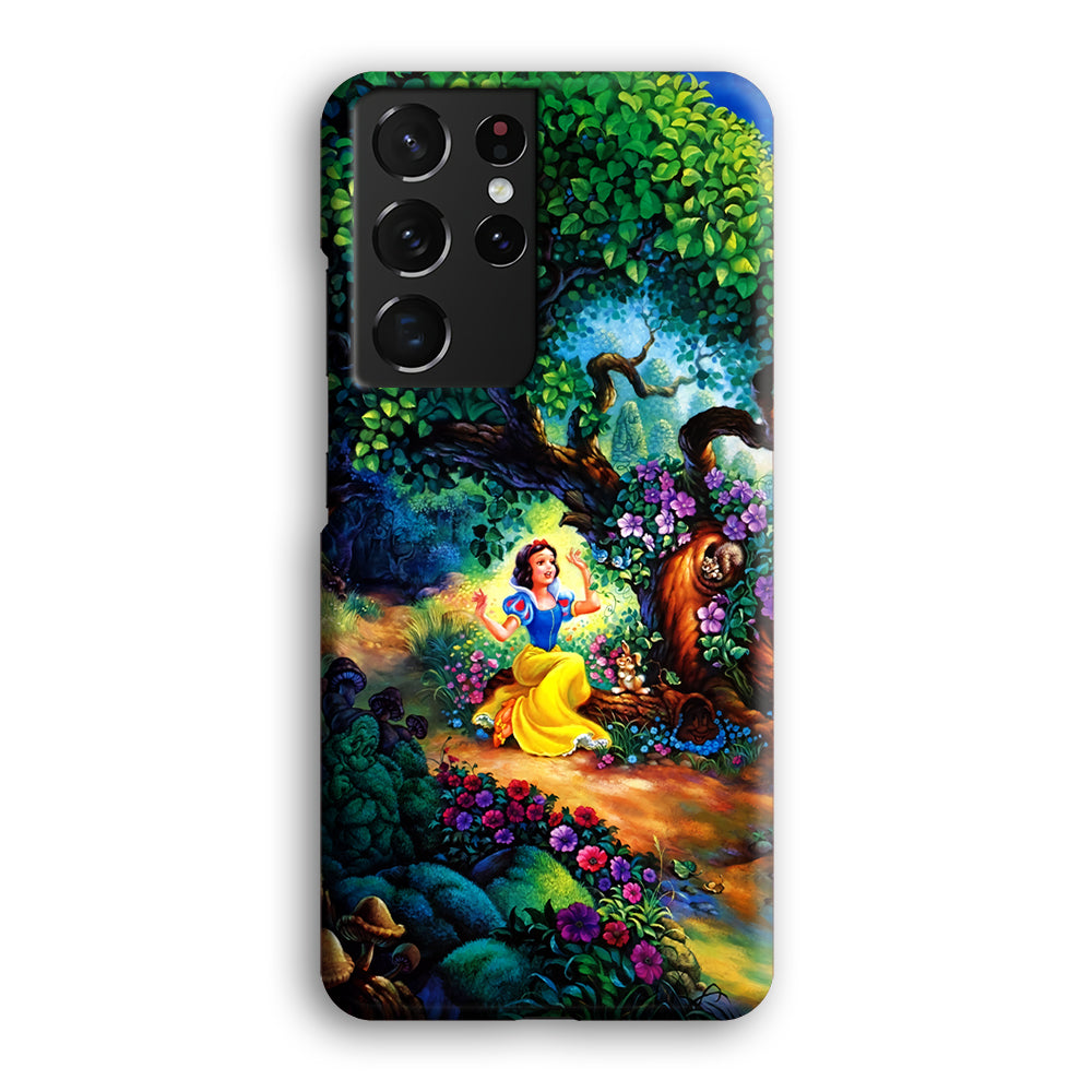 Snow White Painting Samsung Galaxy S21 Ultra Case-Phone Case-3D Case-Altracase