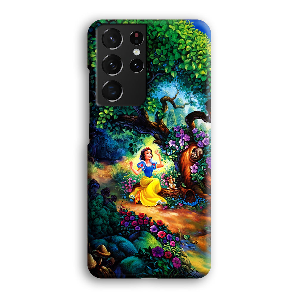 Snow White Painting Samsung Galaxy S22 Ultra Case