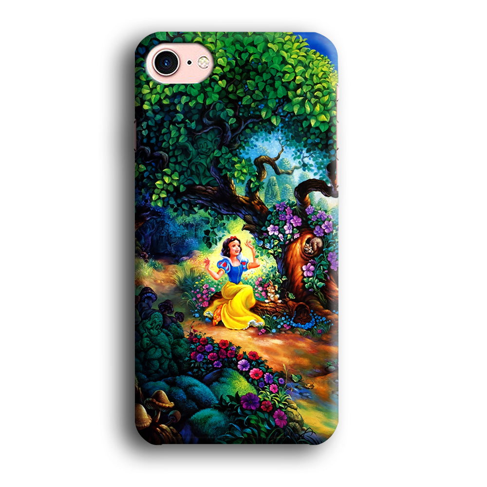 Snow White Painting iPhone SE 2020 Case