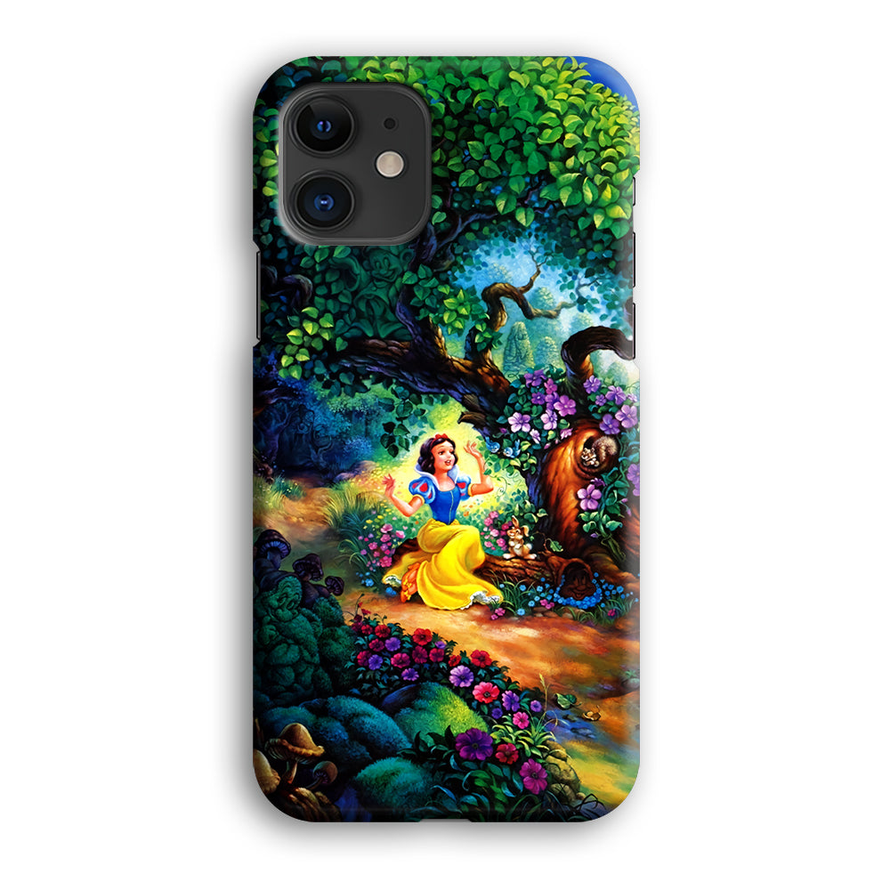 Snow White Painting iPhone 12 Mini Case