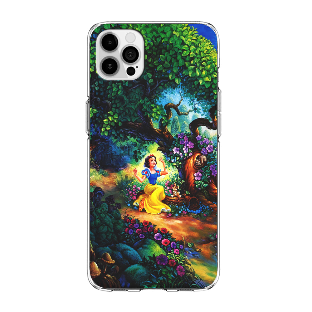 Snow White Painting iPhone 14 Pro Case